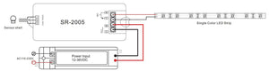 Interruptor con sensor de proximidad IR 12-36V 1Ch 3A (1)