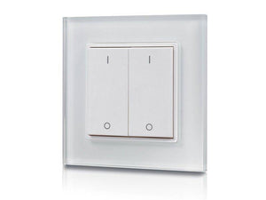 Mecanismo RF pulsador Interruptor regulador monocolor para iluminación LED 2 teclas SUNRICHER - Perfect RF