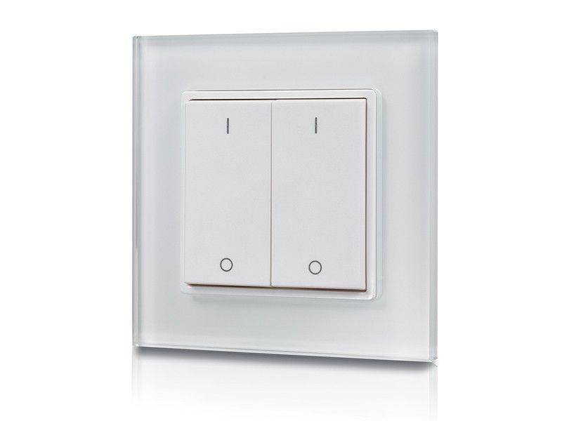 Mecanismo RF pulsador Interruptor regulador monocolor para iluminación LED 2 teclas SUNRICHER - Perfect RF
