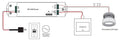 Adjustable RF PUSH driver 8-48V 50W multicurrent (250-1500mA) - Perfect RF 2