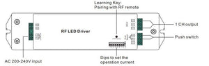 Driver regulable RF PUSH 8-48V 50W multicorriente (250-1500mA) - Perfect RF (3)