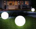 LED RGBW RESIN WHITE LED Sphere, 50CM. 2.4W, IP65, Rechargeable 4