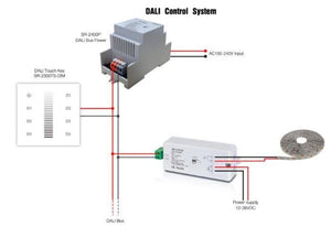 Fuente Sunricher para DALI 100-240V AC / 16V DC 250mA (2)