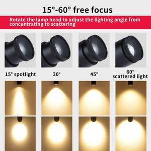 Foco LED COB empotrable y orientable con Zoom "COOPEN" 12W (14)