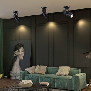 Aplique de techo LED COB "COOPEN" Orientable con Zoom 12W - Barcelona Led-Decoración