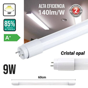Tubo LED 60cm T8 - 9W -140lm/W - Barcelona Led-
