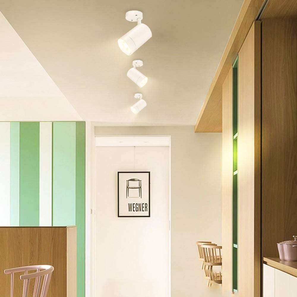 Foco de techo LED orientable - GU10 - Barcelona Led-Decoración