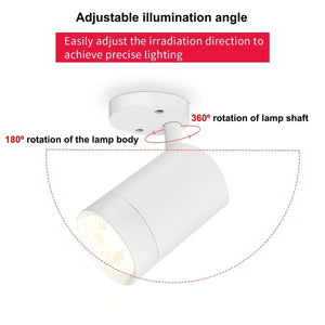 Foco de techo LED orientable - GU10 - Barcelona Led-Decoración