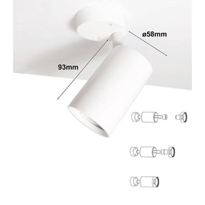 Foco de techo LED orientable - GU10 - Barcelona Led-Decoración