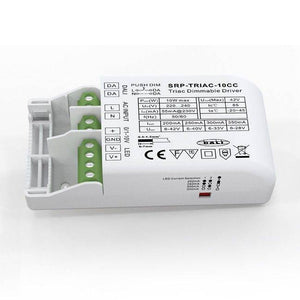 Driver regulable TRIAC DALI PUSH 0/1-10V 6-42V 10W multicorriente (200-350mA) - Barcelona Led-Control y regulación