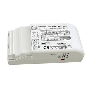 Driver regulable TRIAC DALI PUSH 0/1-10V 6-42V 10W multicorriente (200-350mA) (4)