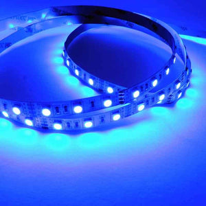 Tira de LED 12V-DC 72W 10mm multicolor RGB IP20 (SMD5050 60ch/m) Rollo 5 metros - Barcelona Led-