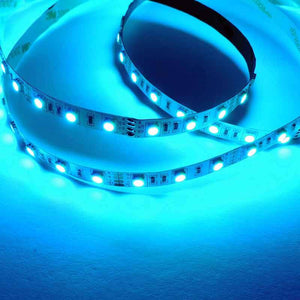Tira de LED 12V-DC 72W 10mm multicolor RGB IP20 (SMD5050 60ch/m) Rollo 5 metros - Barcelona Led-