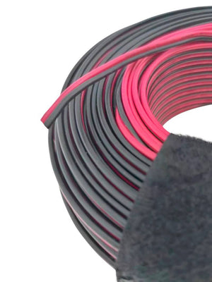 Cable Bipolar Rojo-Negro 2x0.52 12-24V (3)