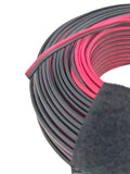 Cable Bipolar Rojo-Negro 2x0.52 12-24V 4