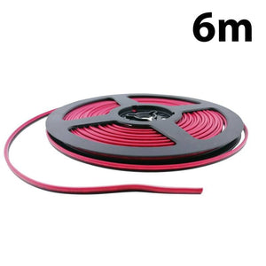 Cable Bipolar Rojo-Negro 2x0.52 12-24V - Barcelona Led-Accesorios