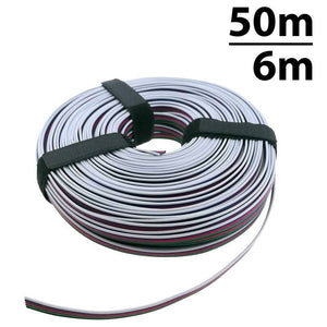 Cable RGBW conector LED RGBW 12-24V - Barcelona Led-Accesorios