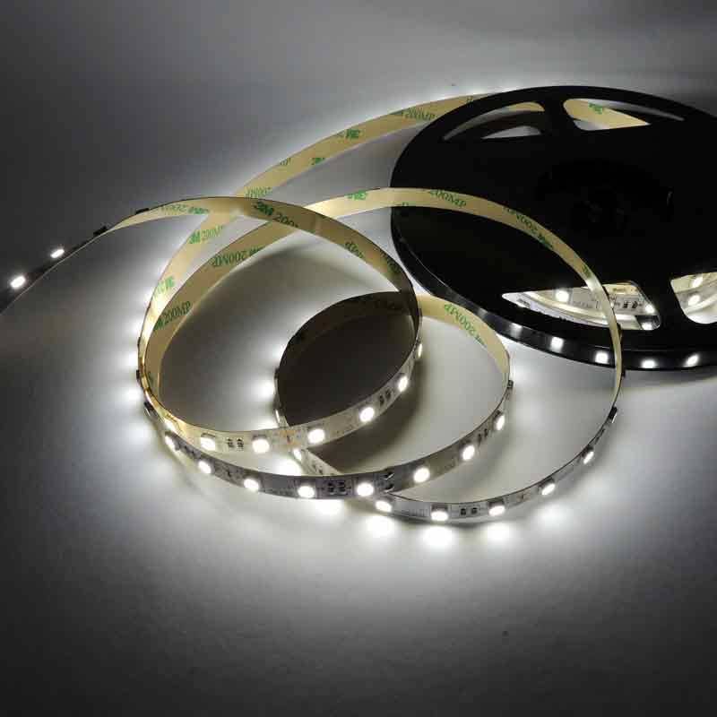 Tira de LED 12V-DC 72W 10mm monocolor IP20 (SMD5050 60cn/m) Rollo 5 metros (1)