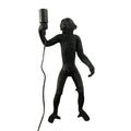 Candeeiro macaco de resina