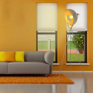 Lámpara de pie vintage con trípode "Galilen" - E27 (10)