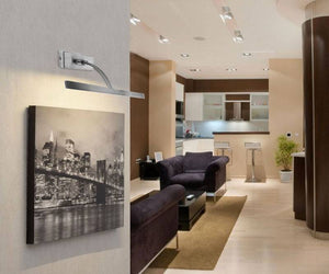 Aplique de pared para iluminación de cuadros LED 6W ajustable - Barcelona Led-Decoración