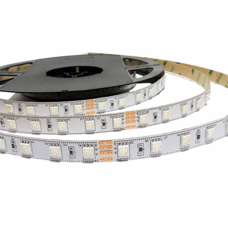 Tira de LED 24V-DC 72W multicolor RGB IP20 Rollo 5 metros (1)