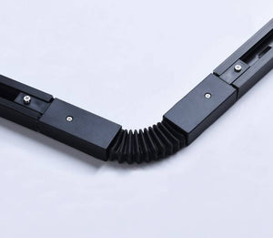 Unión flexible para carril monofásico de superficie - Barcelona Led-Accesorios
