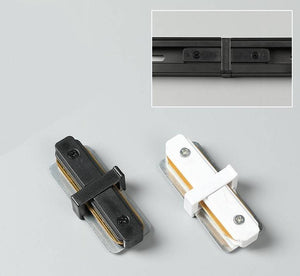 Unión rígida recta para carril monofásico - Barcelona Led-Accesorios