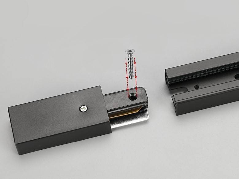 Conector de inicio para carril monofásico de superficie (1)