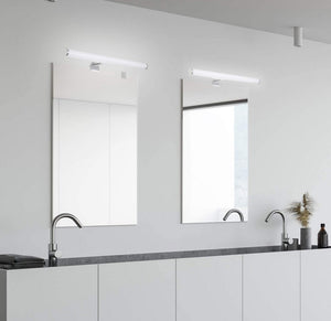 Aplique de baño tubular opal - 3 tipos de fijación - 6W - 540Lm - IP44 - 40cm (6)