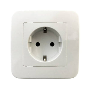 Tomacorriente Enchufe Schuko 2 polos y tierra 16 amperios (8)