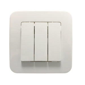 Mecanismo interruptor empotrable de 3 piezas - Barcelona Led-