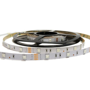 Tira de LED 12V-DC 36W 10mm multicolor RGB IP20 (SMD5050 30ch/m) Rollo 5 metros - Barcelona Led-
