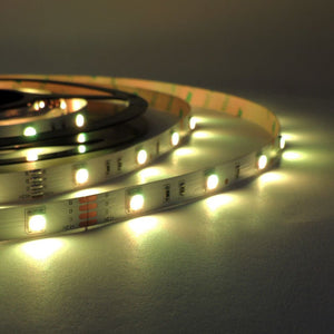 Tira de LED 12V-DC 36W 10mm multicolor RGB IP20 (SMD5050 30ch/m) Rollo 5 metros - Barcelona Led-