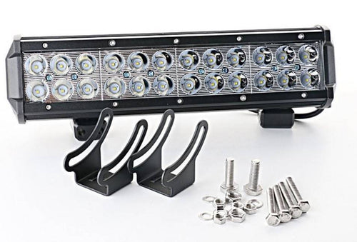 4x4 Off-Road LED Light Bar - 72W - 10-40V DC - 12 Inches - 6,000 lm - 30º Angle