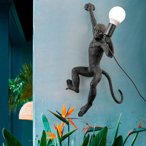 Aplique de pared mono de resina "César" - Barcelona Led-Decoración