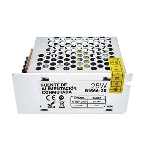 Fuente de alimentación conmutada 24V 25W - Barcelona Led-Material eléctrico