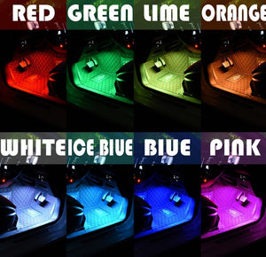 Kit para automóvil LED RGB 12V - Control desde el móvil por bluetooth / WIFI (2)