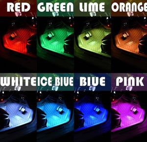 Kit para automóvil LED RGB 12V - Control desde el móvil por bluetooth / WIFI (3)