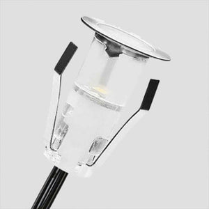 Kit 6 focos LED empotrables escalera o suelo 0,4W 12V-DC IP67 - Barcelona Led-