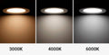 Downlight LED circular empotrable 4W - Corte Ø77mm 5