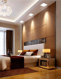 Square recessed LED downlight 22W Cut 190 X 190mm 3
