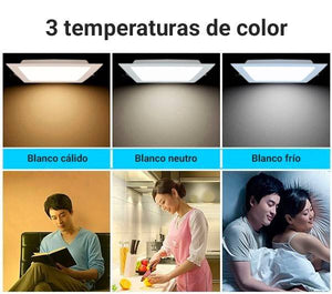 Downlight LED empotrable cuadrado 22W Corte 190 X 190mm - Barcelona Led-