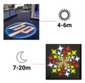 Rotierender GOBO-LED-Logo-Projektor - 30W - 20° Optik - Innenbereich - IP40 3