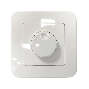 Regulador rotativo 200W 230V empotrable y marco embellecedor