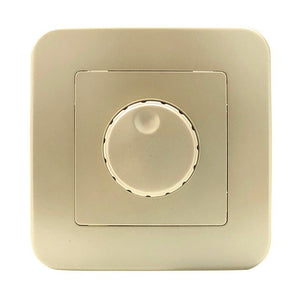 Regulador rotativo 200W 230V empotrable y marco embellecedor - Barcelona Led-Control y regulación