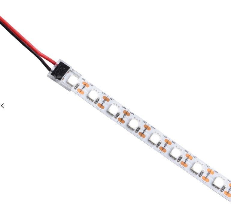 Conector rápido CLIP 2 pin - Tira a cable PCB 10mm IP20 máx. 24V (1)