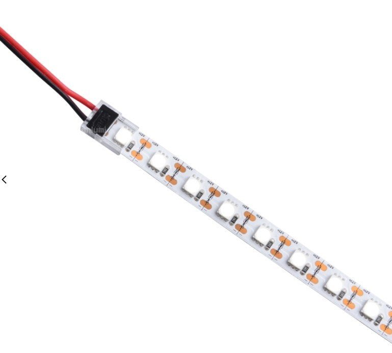 Conector rápido CLIP 2 pin - Tira a cable PCB 10mm IP20 máx. 24V - Barcelona Led-Accesorios