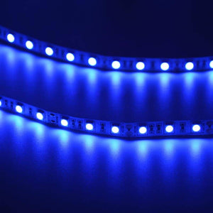Tira de LED 12V-DC 70W 10mm ultravioleta IP20 (SMD5050 60ch/m) Rollo 5 metros - Barcelona Led-