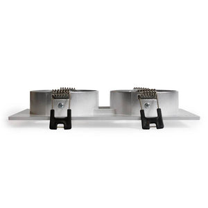 Kardan empotrable basculante para 2 bombillas GU10, MR16 - Barcelona Led-